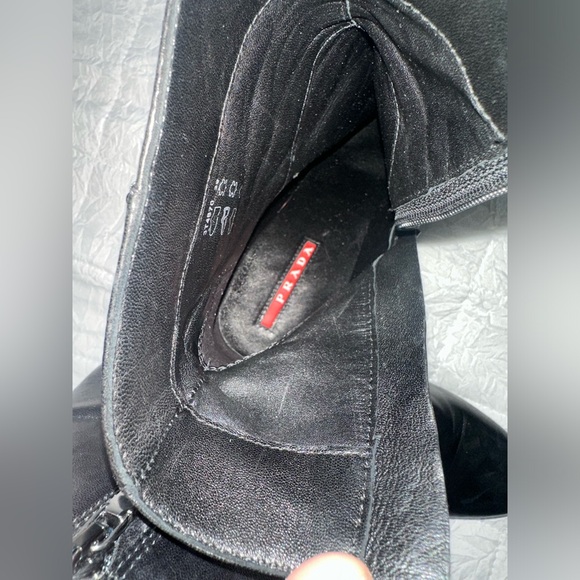 Prada High Top Wedge Heels - Picture 4 of 4